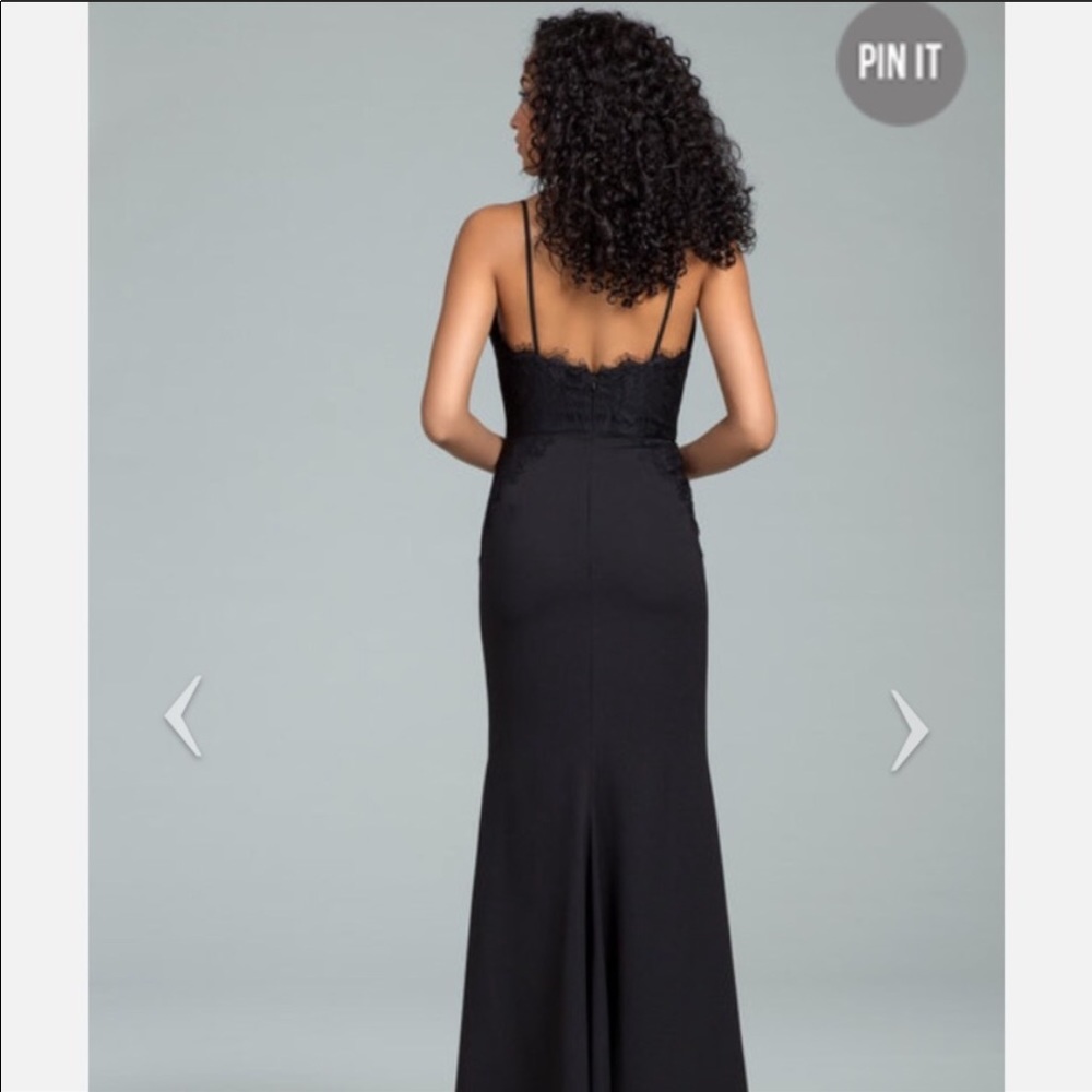 LAST CHANCE Hayley Paige Occasions formal Gown! Style 5814 - Picture 4 of 6